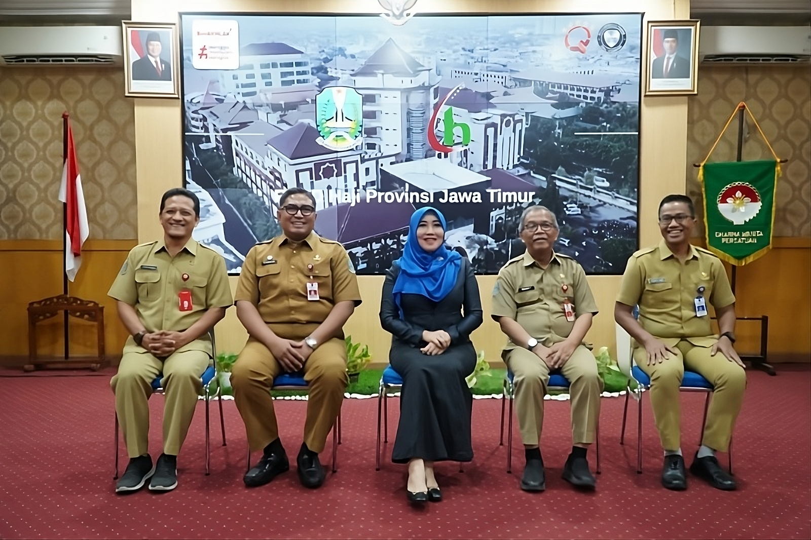 Anggota DPD RI Lia Istifhama saat kunjungan kerja dan rapat bersama RSUD Haji, Rabu (8/1/2025).