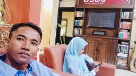 Foto: Aktivis CIPRUS saat mendatangi Kantor BKPSDM Sumenep untuk audiensi