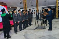 Foto: Pelantikan Komisioner KI di Pendopo Keraton Sumenep